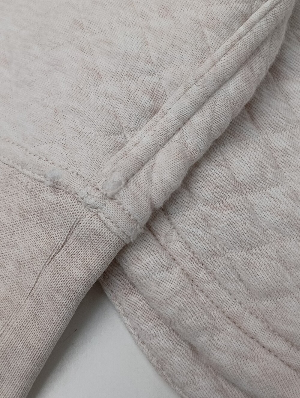 Patagonia Organic Cotton Blend Quilt Hoody Size M Women Outdoor Full Zip Pockets - Picture 7 of 16